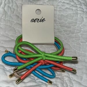 NWT Aerie Hair Bow Ties 4-Pack